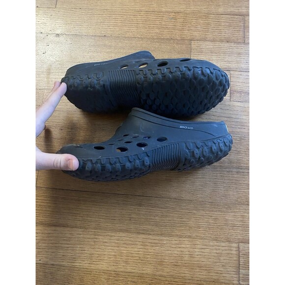 Muck Boot Clog Lite Women's Sz 8 Black Slip-On Gorpcore Outdoors Waterproof Hike - Picture 4 of 7